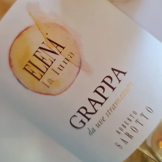 Grappa di Barbera Elena